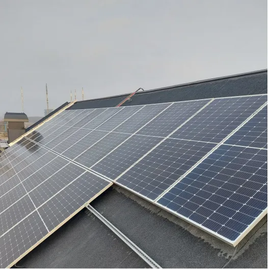 Solceller till brf förening